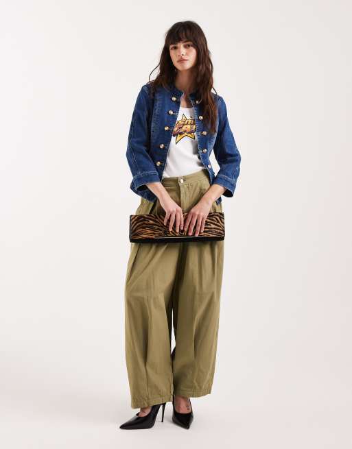 ASOS DESIGN shrunken drummer style jacket, 2 of 4