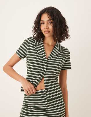 Asos Design Shrunken Shirt