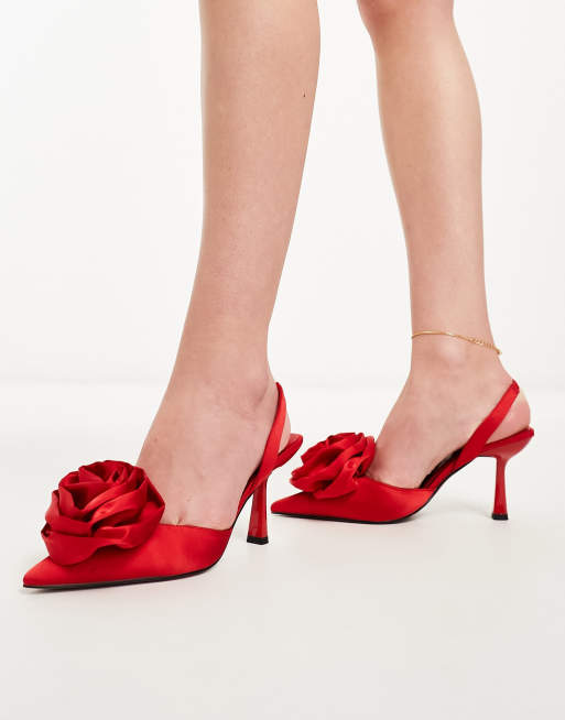 Rose hot sale red heels