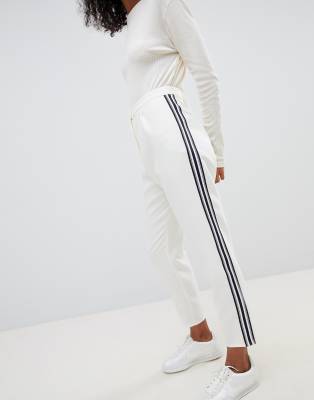 asos side stripe trousers