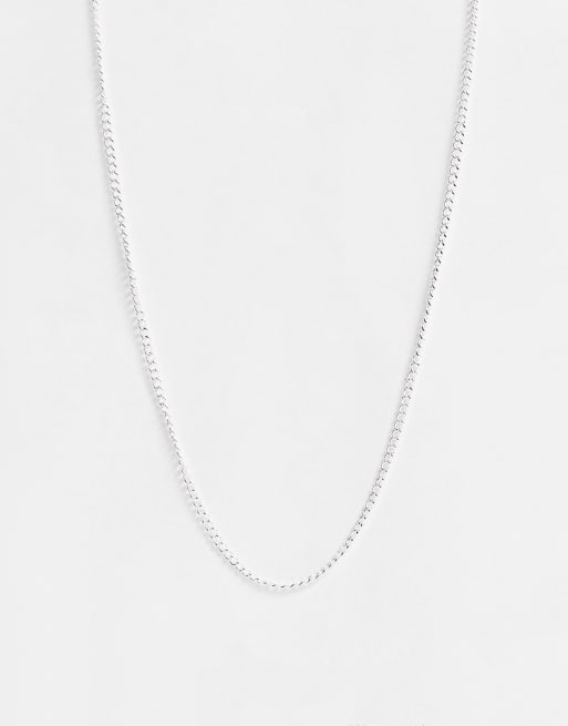 ASOS DESIGN – Silberfarbene Sonnenbrillenkette, 2 von 4