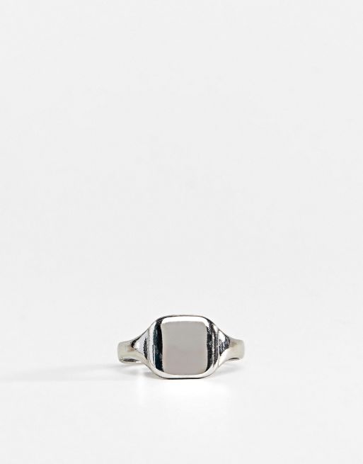 ASOS DESIGN – Silberfarbener Ring für den kleinen Finger, 2 von 4