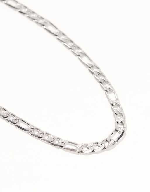 ASOS DESIGN – Silverfärgat kedjehalsband i vattentåligt, rostfritt stål , 2 av 4