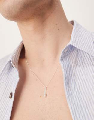 Asos Design Simple Pendant Necklace