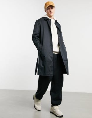 mens single breasted trench coat