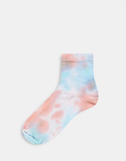 ASOS DESIGN – Skarpetki do kostki z motywem tie dye