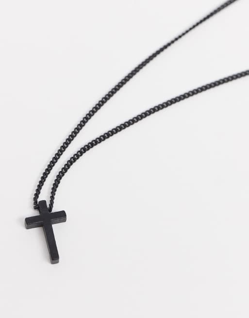 Skinny on sale cross necklace