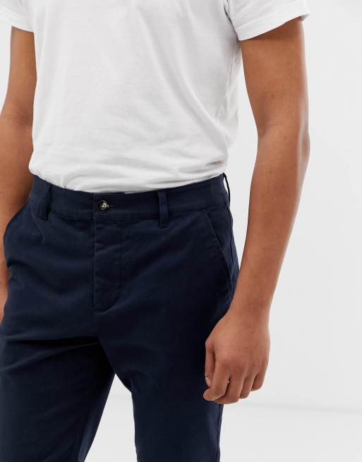 Mens ankle grazer sales chinos