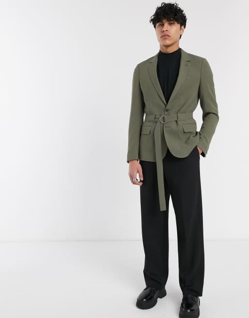 Asos hotsell belted blazer