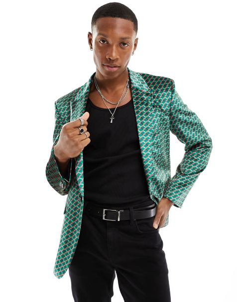 Green blazer clearance man