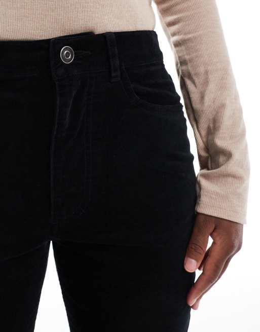 ASOS DESIGN - Skinny broek van corduroy in zwart , 5 van 5