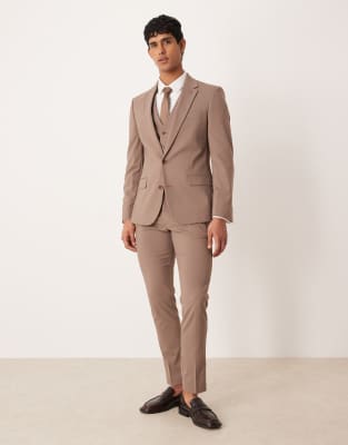 Skinny Brown Suit 4