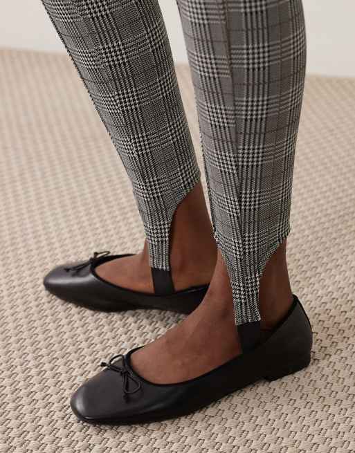 ASOS DESIGN skinny bukser med fodstrop i ternet print, 5 af 5