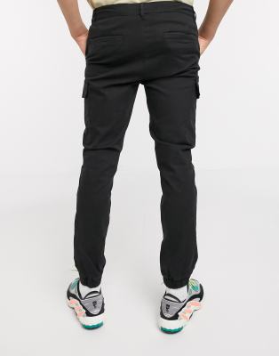 skinny cuffed cargo pants
