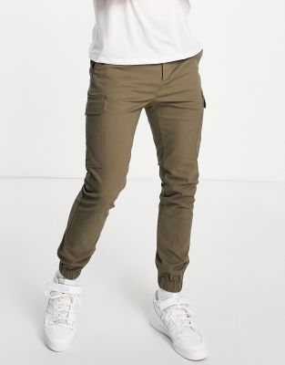 skinny cuffed chinos