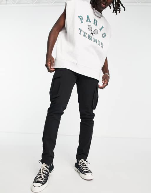 Asos skinny hot sale cargo pants