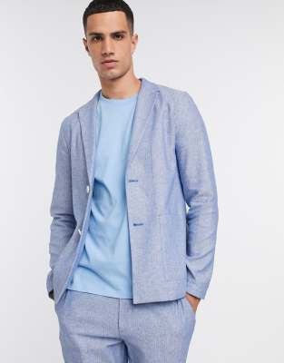 casual linen jacket