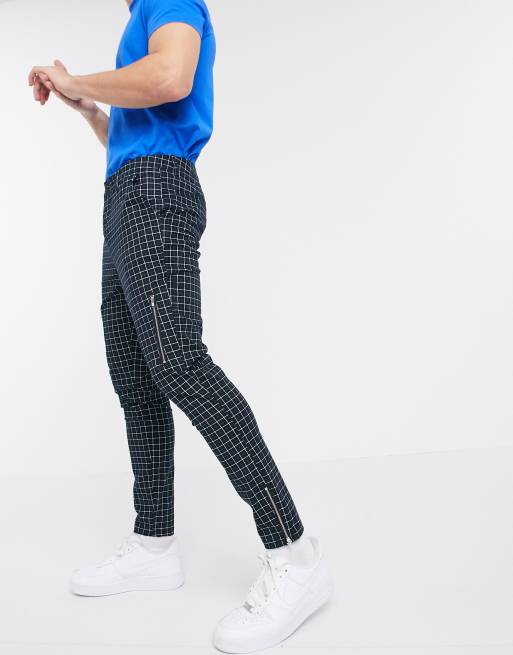 green check pants