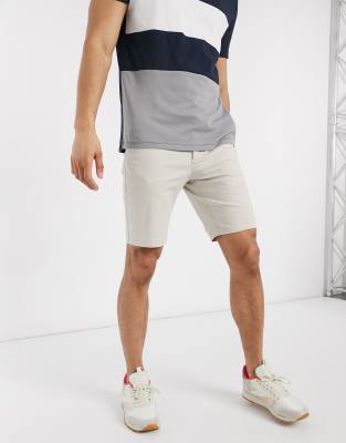 chino shorts with sneakers