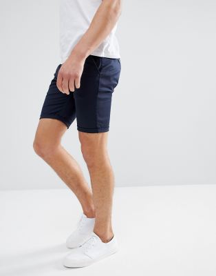 skinny chino shorts mens