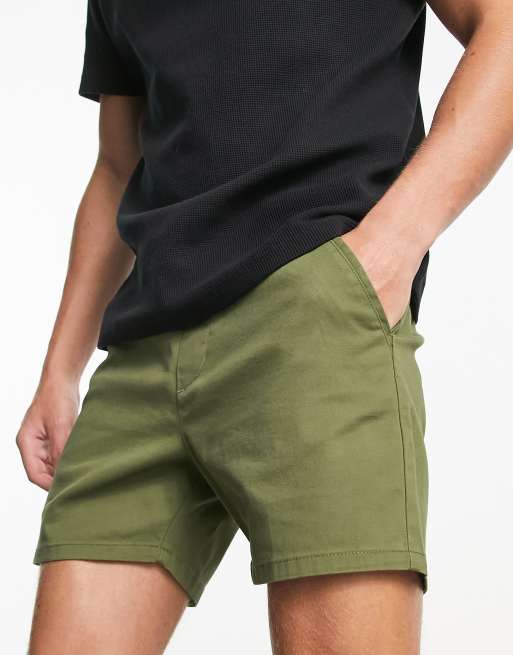 Asos skinny outlet chino shorts