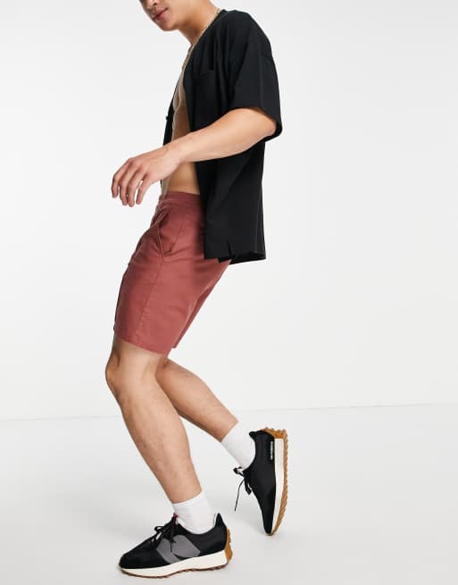 Asos skinny chino on sale shorts