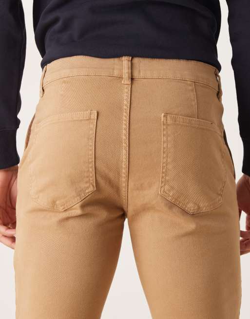 ASOS DESIGN skinny chinos in beige, 5 of 5