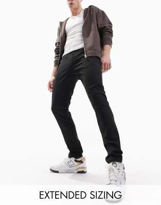 black skinny trousers for men