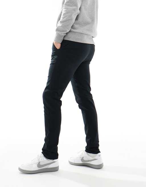 ASOS DESIGN skinny chinos in black , 4 of 5