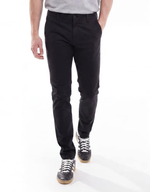 ASOS DESIGN skinny chinos in black, 3 of 5