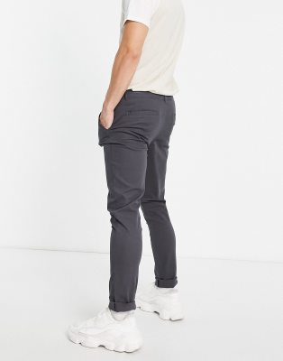 charcoal chinos