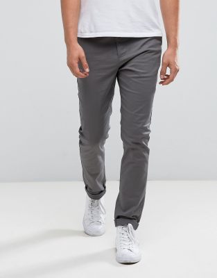 grey slim chinos