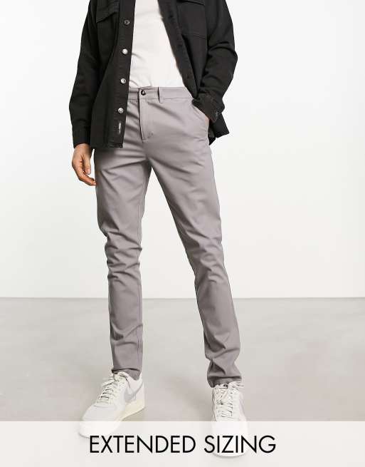 Mens light hot sale gray chinos