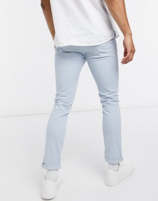 pastel blue chinos
