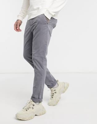 asos grey chinos