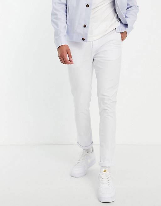 Trousers & Chinos skinny chinos in white 