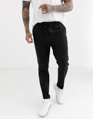 elasticated chinos