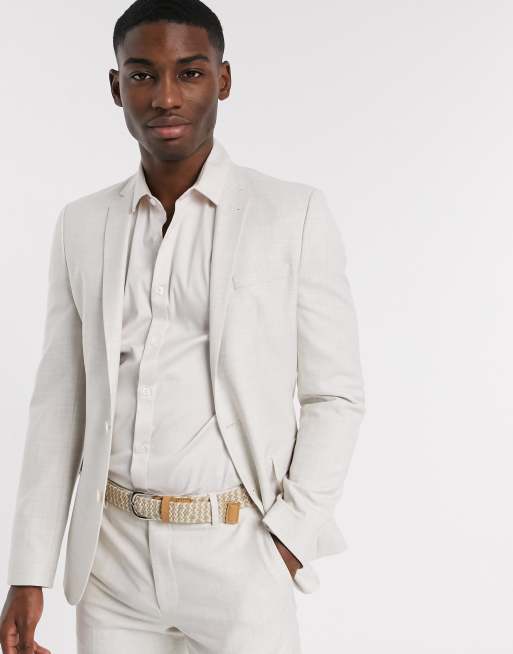 ASOS DESIGN - Skinny kostuum in grijs, 2 van 3