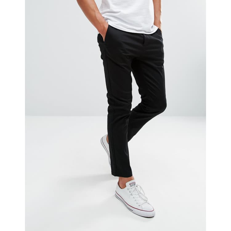 Slim crop chinos