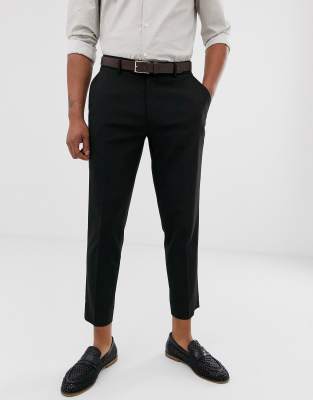 tapered cropped pants mens