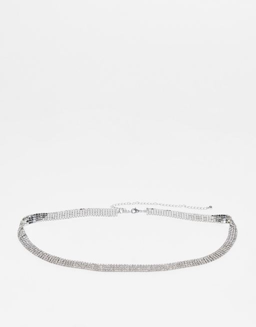 Asos diamante clearance belt