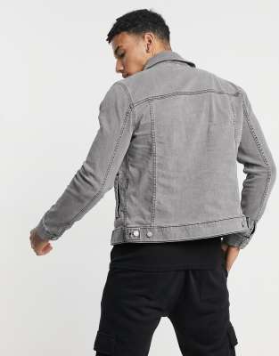 asos grey jacket