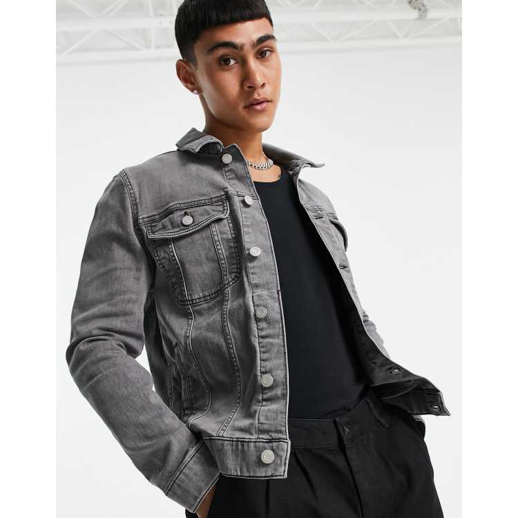 Asos best sale denim vest