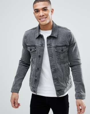 asos jean jacket mens