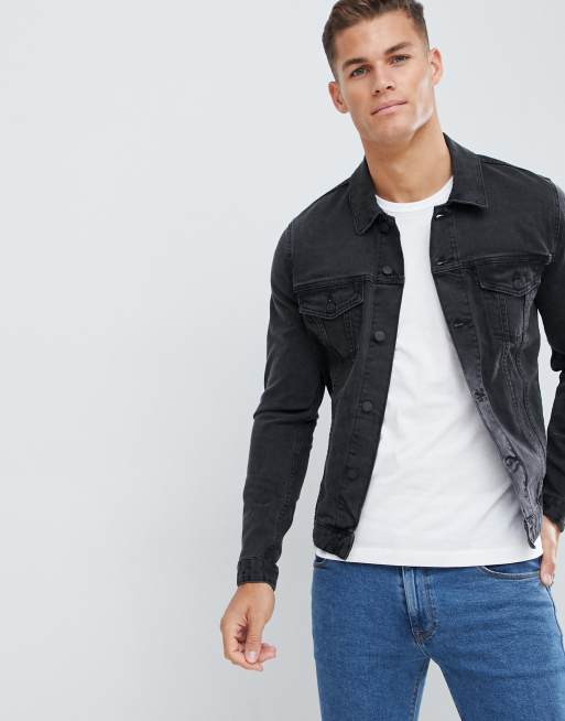 Asos jeans outlet jacket