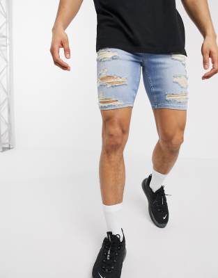 skinny jeans shorts