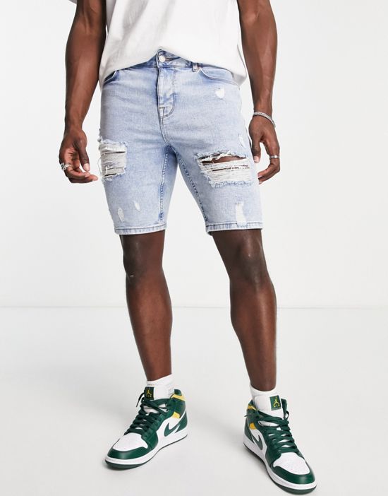 https://images.asos-media.com/products/asos-design-skinny-denim-shorts-in-light-wash-with-heavy-rips/202138936-1-blue?$n_550w$&wid=550&fit=constrain
