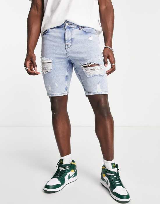 https://images.asos-media.com/products/asos-design-skinny-denim-shorts-in-light-wash-with-heavy-rips/202138936-1-blue?$n_550w$&wid=550&fit=constrain