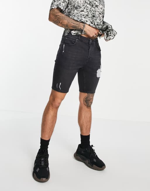 Asos mens 2024 jean shorts