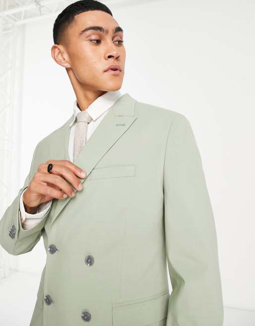 Double Breasted Suit Jacket